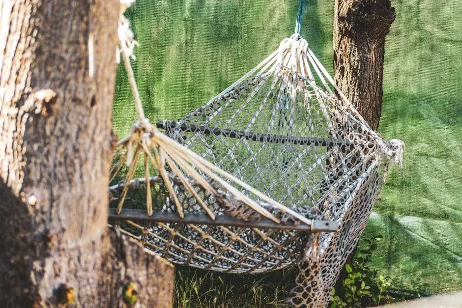 11. Mini Net Hammocks (Image Credits: Pexels)