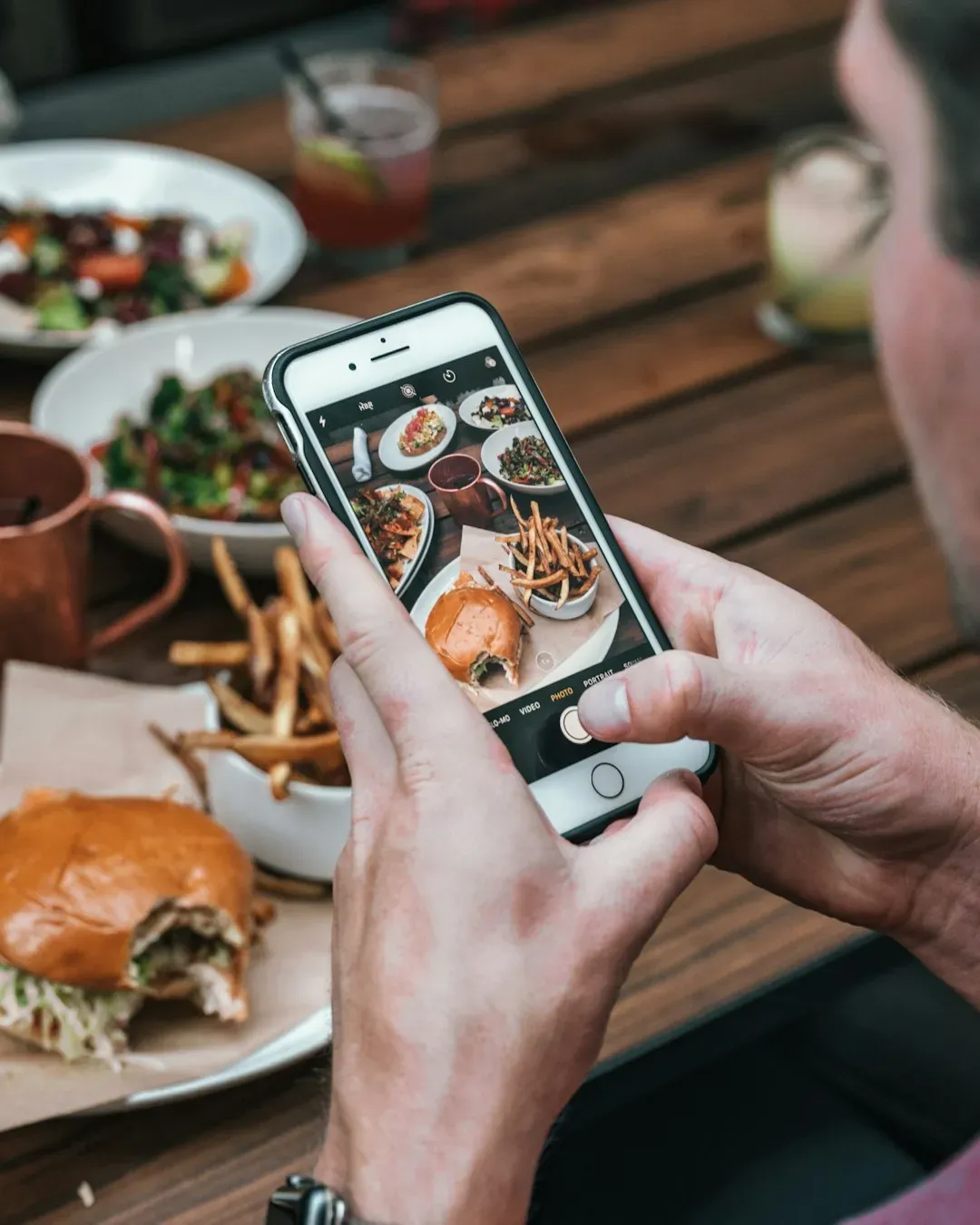 7. Phones Away at the Table (Image Credits: Unsplash)