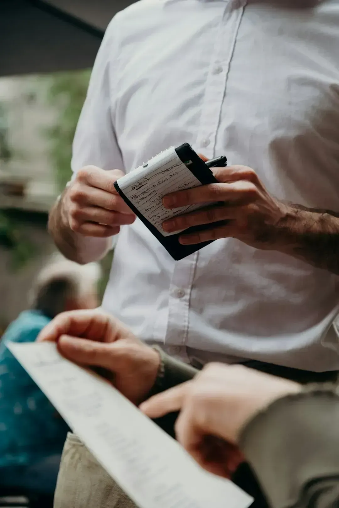 1. They never make eye contact with the server (Image Credits: Unsplash)