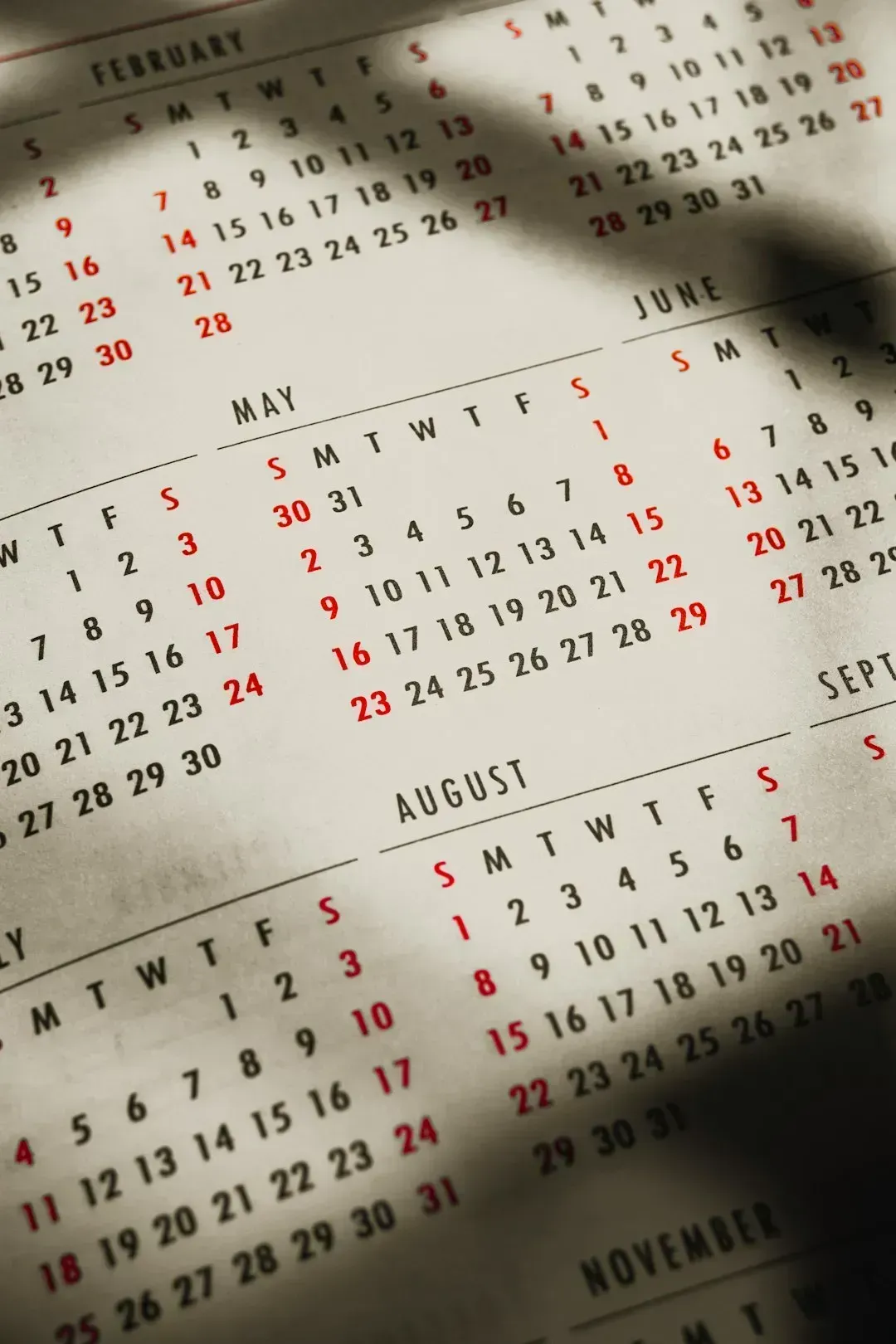 8. Outdated Calendars (Image Credits: Unsplash)