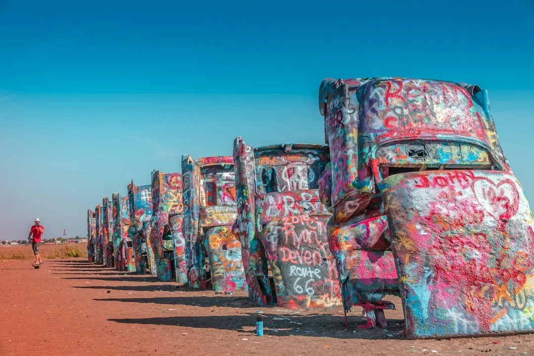 Cadillac Ranch, Amarillo, Texas (Image Credits: Unsplash)