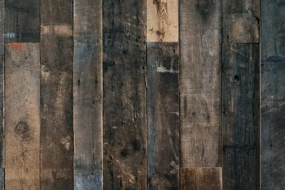 3. Reclaimed Wood (Image Credits: Pexels)