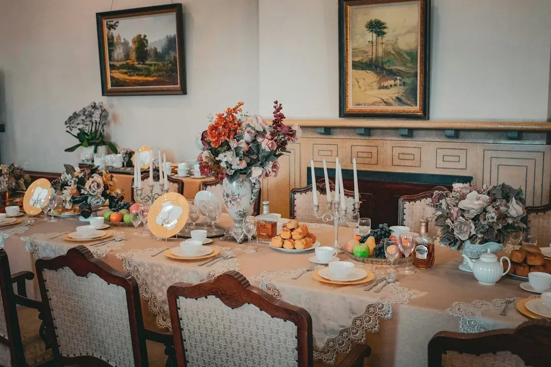 7. Hosting formal dinner parties with the "good" dishes (Image Credits: Unsplash)
