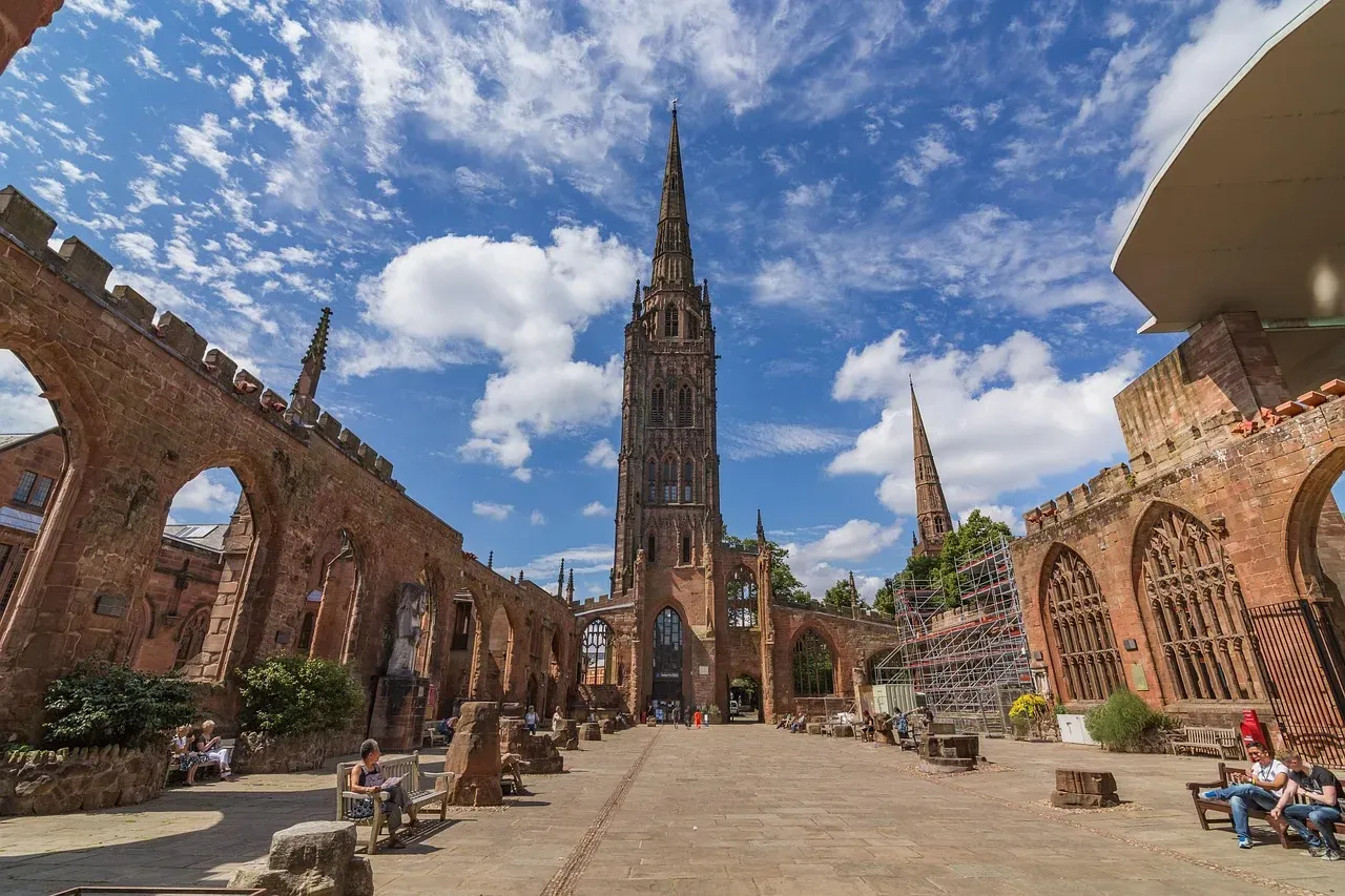 3. Coventry, United Kingdom - High Crime Score, Wrong Kind of Fame (Image Credits: Pixabay)