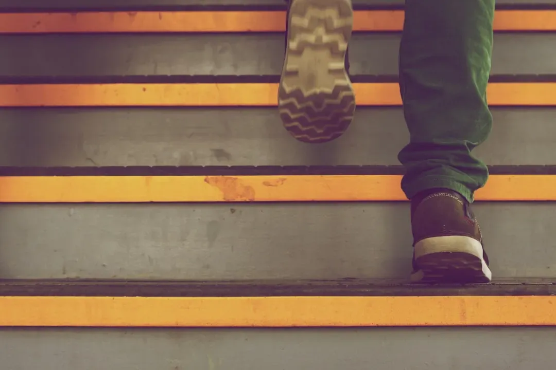 5. Climbing stairs regularly (Image Credits: Unsplash)