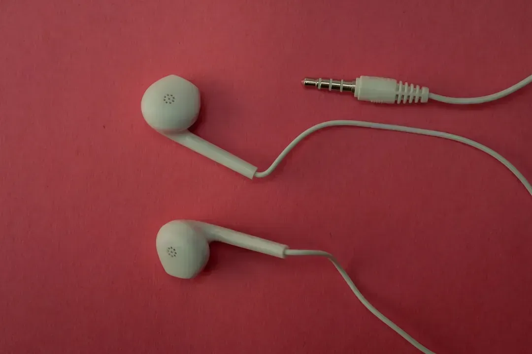 7. Wired Headphones (Image Credits: Unsplash)