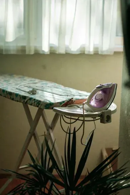 7. A dedicated ironing setup, not an afterthought (Image Credits: Pexels)