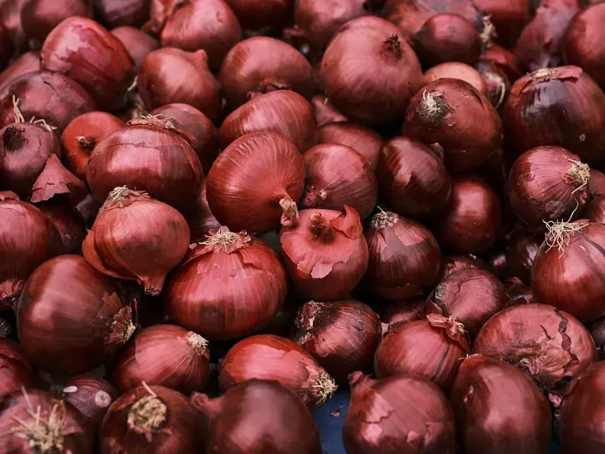 3. Onions (Image Credits: Pexels)