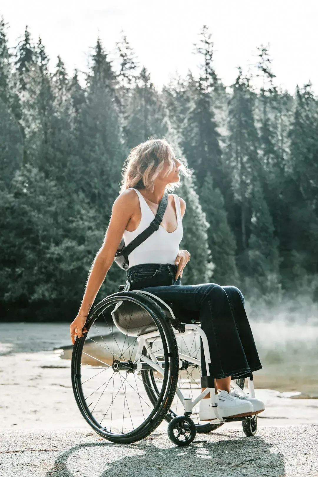 3. Staying in a personal wheelchair until reaching the aircraft door (Image Credits: Unsplash)