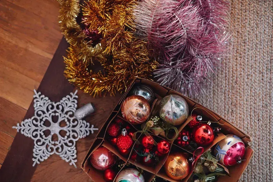 Ornaments, Tinsel, and the Shiny Brite Legacy (Image Credits: Pexels)