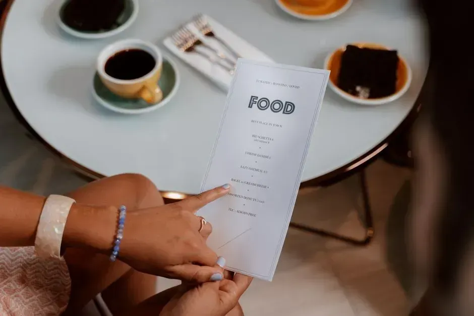 4. The Length and Focus of the Menu (Image Credits: Pexels)