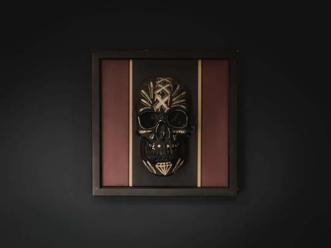 12. Dark or Violent Artwork (Image Credits: Unsplash)