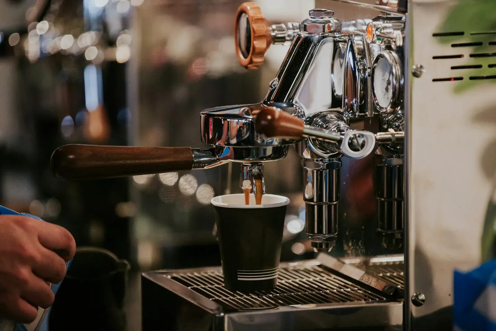 Home Espresso Machine (Image Credits: Unsplash)