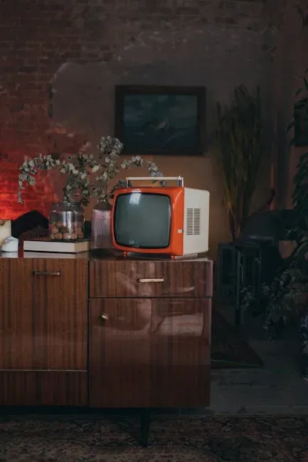 The Television Set (Image Credits: Pexels)