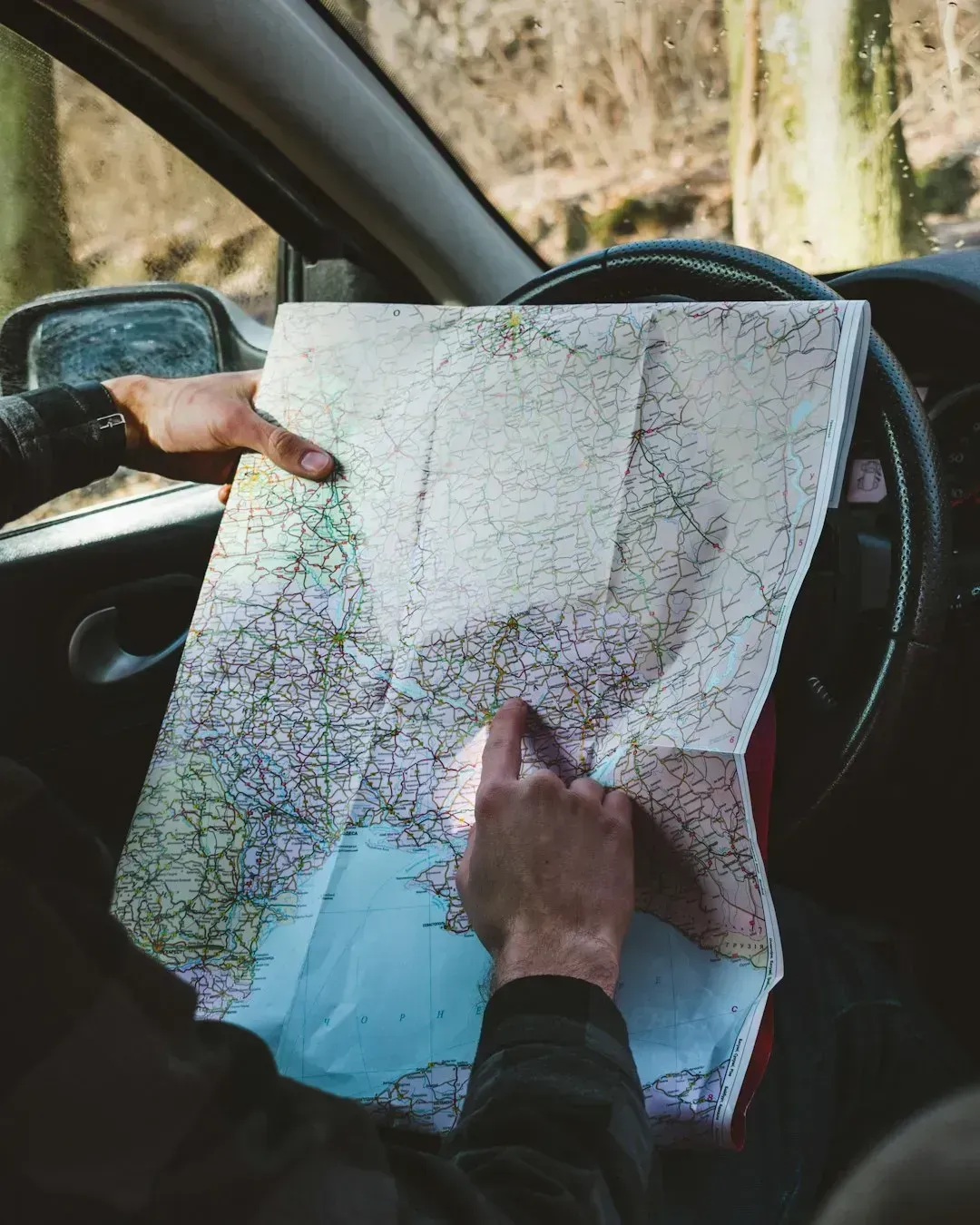 6. Paper road maps and atlases (Image Credits: Unsplash)