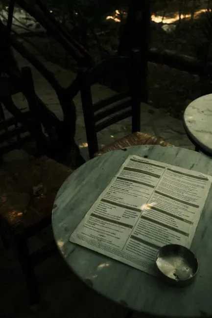 2. Dirty, Sticky, or Visibly Worn Menus (Image Credits: Pexels)