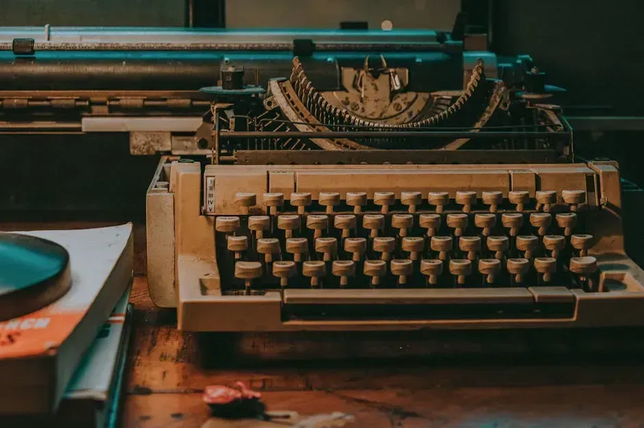 4. Vintage Typewriters (Image Credits: Pexels)