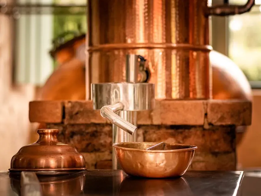 1. Boiling Clothes in a Copper Wash Boiler (Image Credits: Pexels)