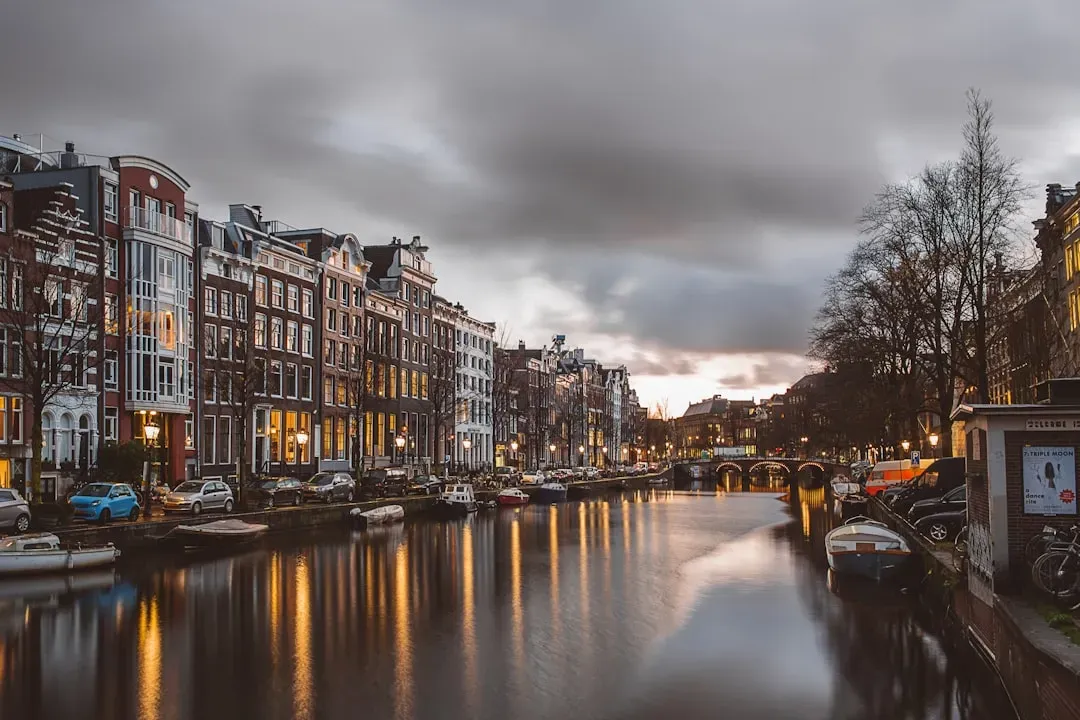 8. Amsterdam canal boat cruises (Image Credits: Unsplash)