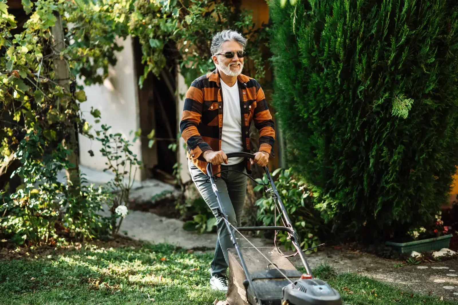 3. Mowing the lawn on a strict schedule (Image Credits: By Shixart1985, CC BY 2.0)