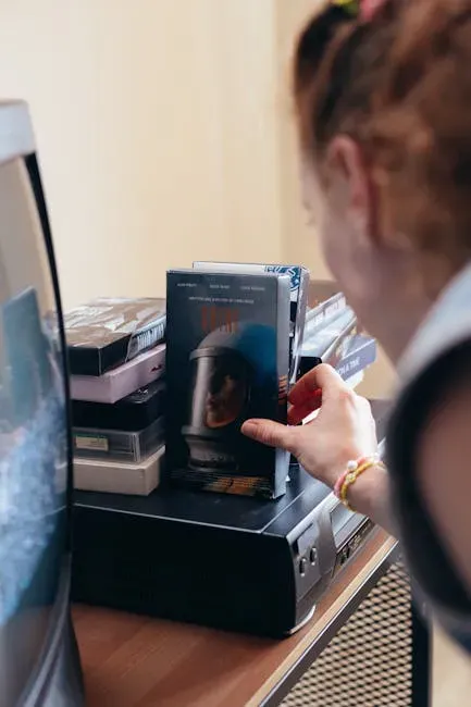 7. Sealed or Early-Release VHS Tapes (Image Credits: Pexels)