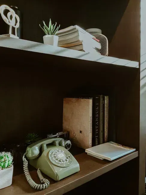 A Dedicated Phone Nook or Built-In Telephone Alcove (Image Credits: Pexels)