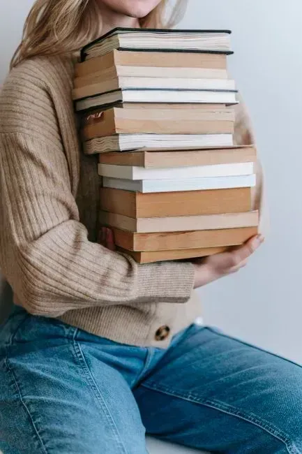 Books are heavier than sentiment can justify (Image Credits: Pexels)