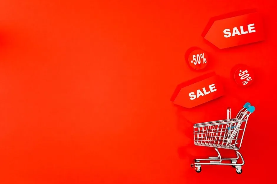 Mismatched Discount Bins (Image Credits: Pexels)