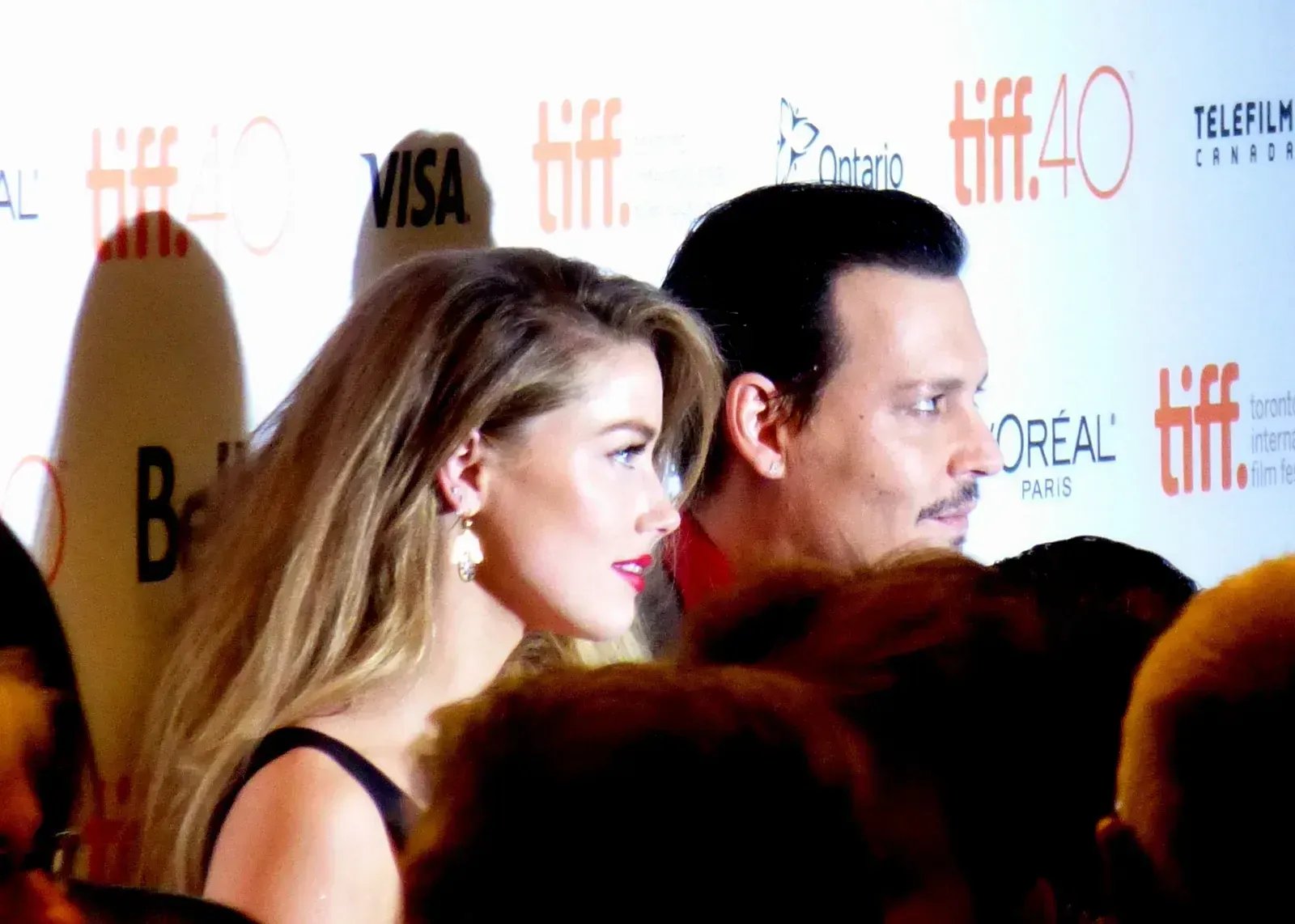 1. Johnny Depp and Amber Heard (Image Credits: Black Mass 11, CC BY-SA 2.0)