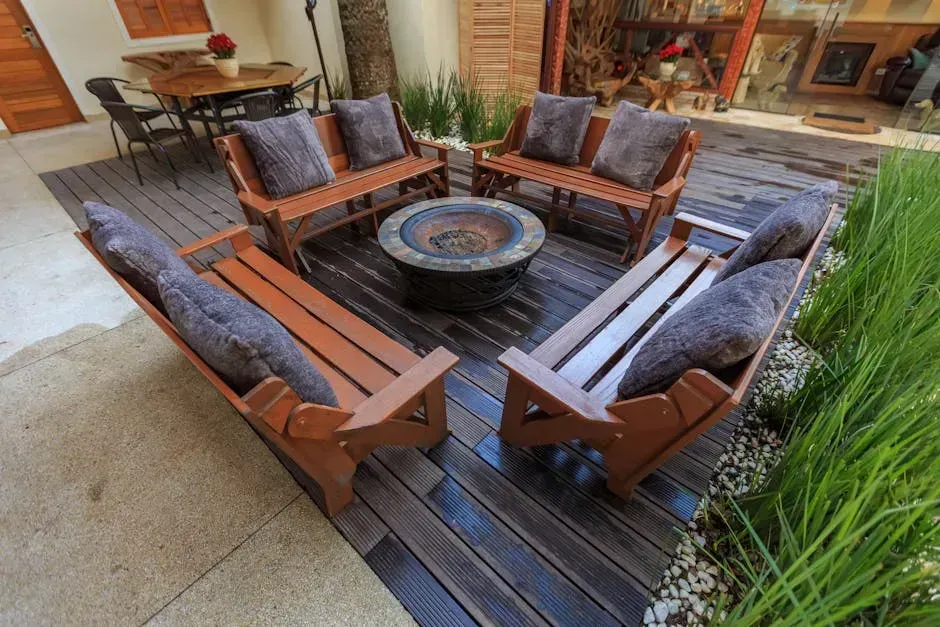 A Conversation Pit or Sunken Living Room (Image Credits: Pexels)