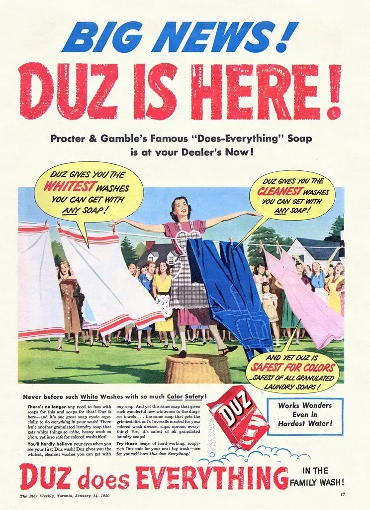 3. Duz Laundry Detergent (Image Credits: Flickr)