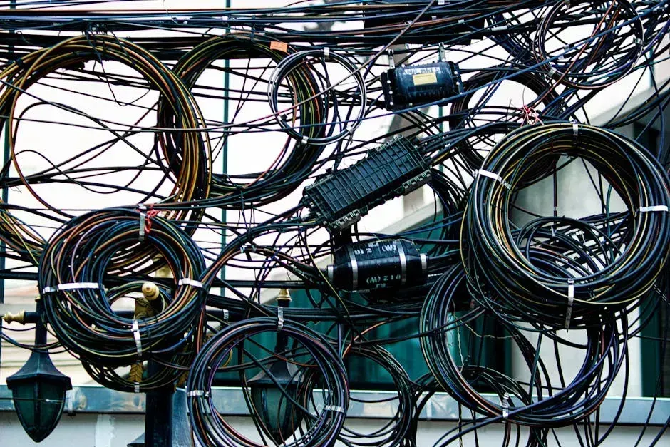 3. Standard Romex Cable Used Outdoors (Image Credits: Pexels)