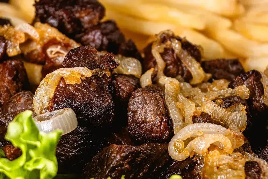 3. Liver and Onions (Image Credits: Pexels)