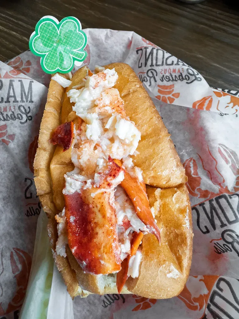 1. New England Lobster Roll (dalecruse, Flickr, CC BY 2.0)