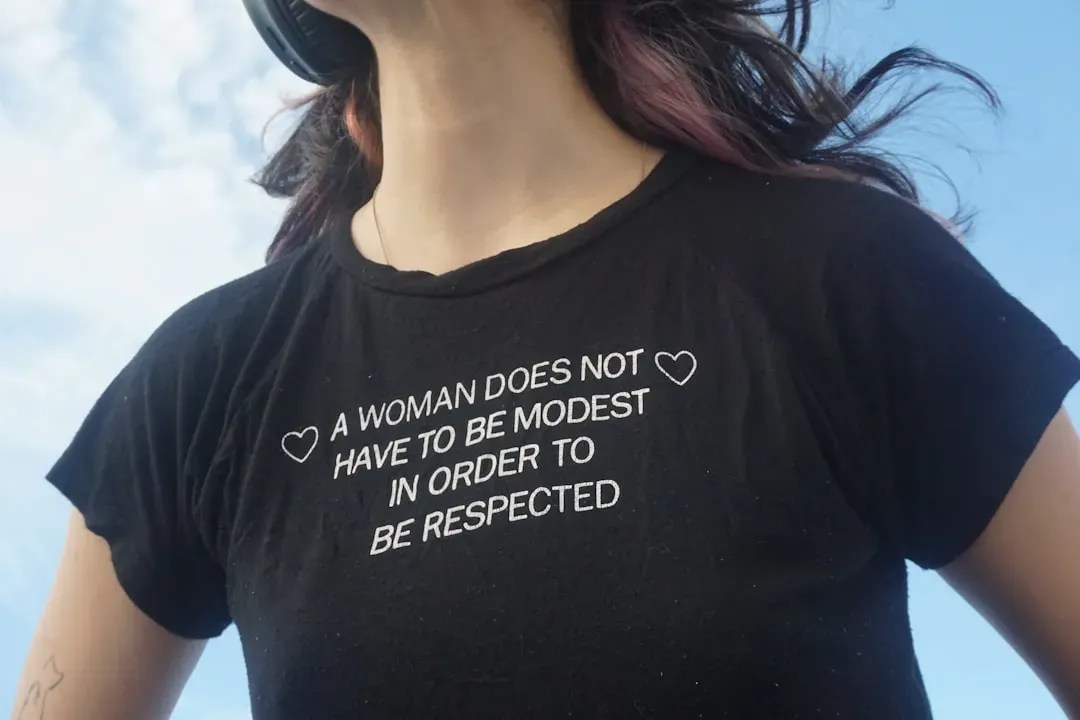 8. Offensive or Crude Slogan Clothing (Image Credits: Unsplash)