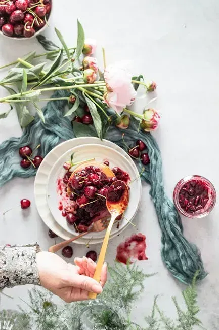 Cherries Jubilee (Image Credits: Pexels)