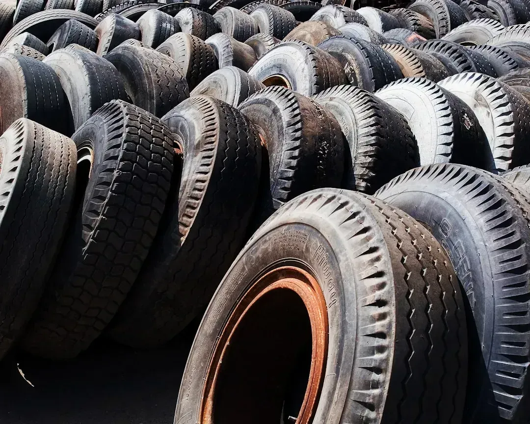 2. Old Tires (Image Credits: Unsplash)
