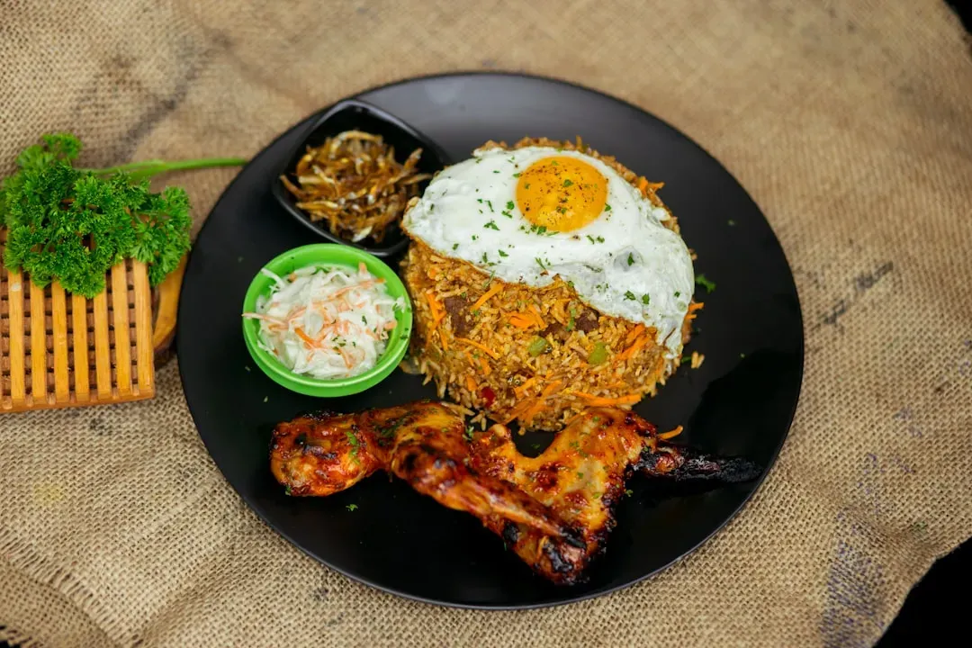 3. Egg Fried Rice (Image Credits: Unsplash)