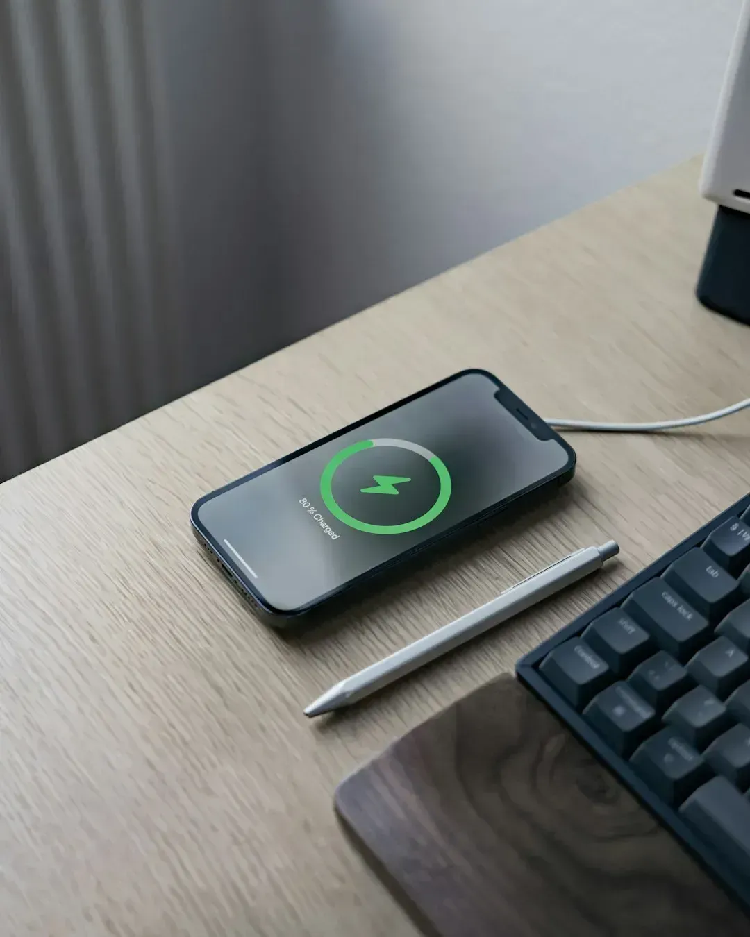 3. Charging your phone overnight, every night (Image Credits: Unsplash)