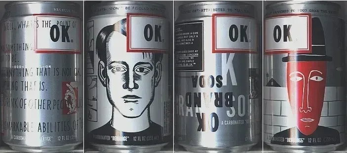 OK Soda (Image Credits: Self-made scan of a purchased consumer product., CC BY-SA 3.0)