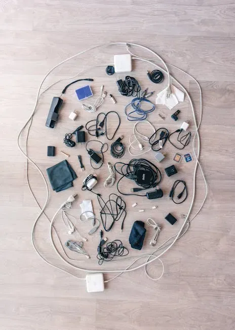 4. Orphaned Cables and Chargers (Image Credits: Pexels)