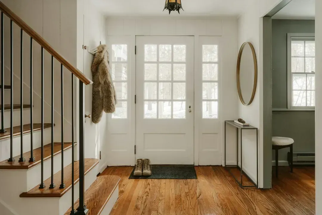 1. A clear, uncluttered entryway (Image Credits: Unsplash)