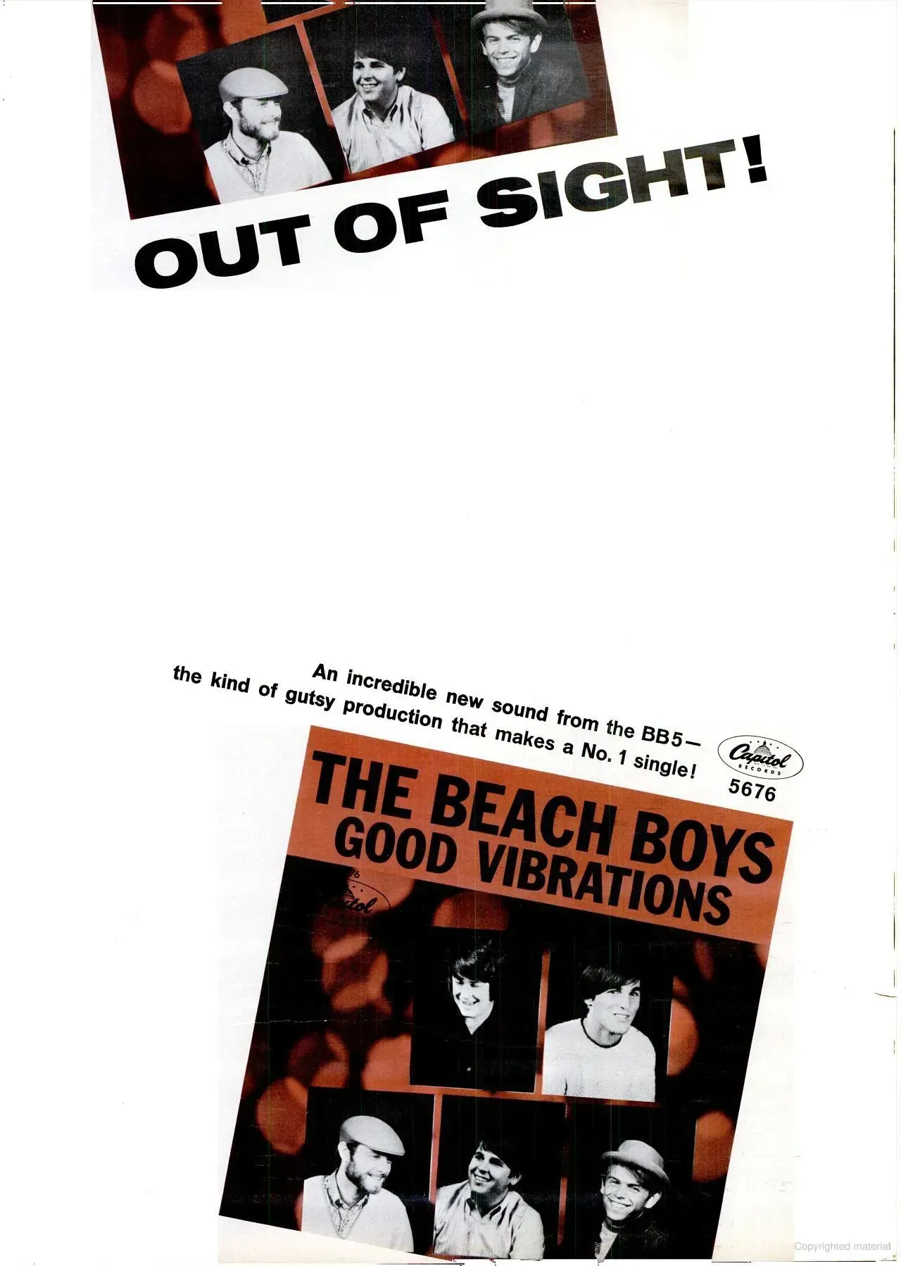 9. The Beach Boys - "Good Vibrations" (1966) (Image Credits: Billboard, October 15, 1966, page 23, Public domain)