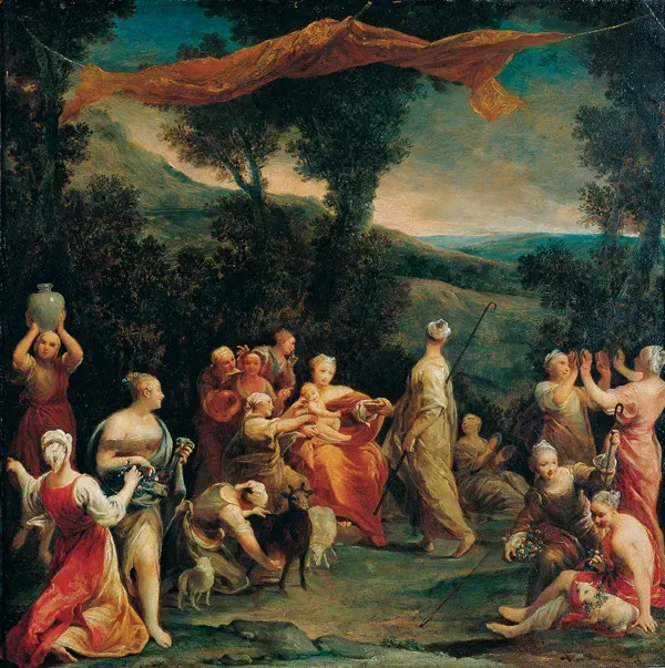 Antique Oil Paintings (Own work, User:Wmpearl, Public domain)