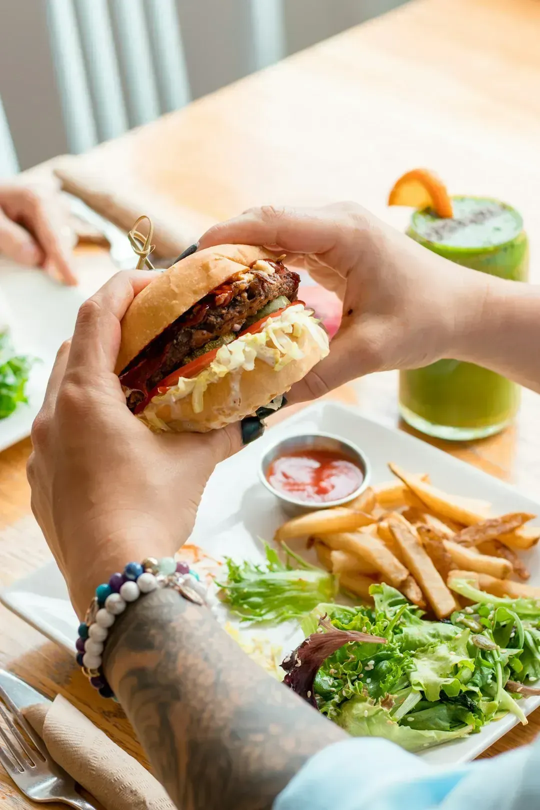 2. The Plant-Based Burger (Image Credits: Unsplash)