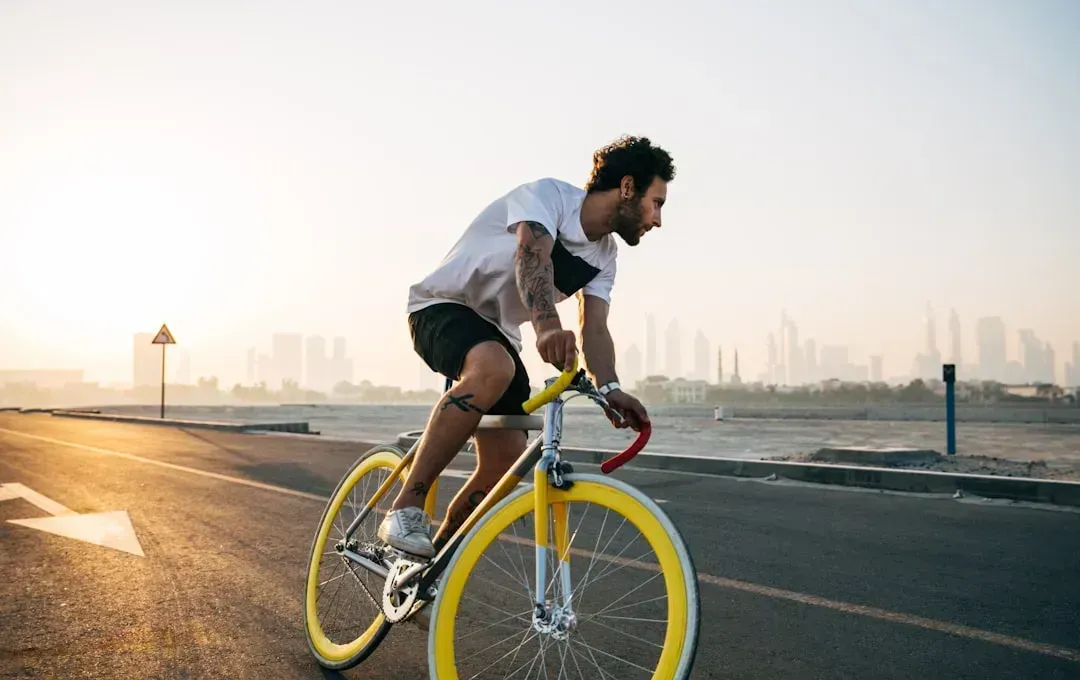 5. Walking or cycling instead of driving to work (Image Credits: Unsplash)