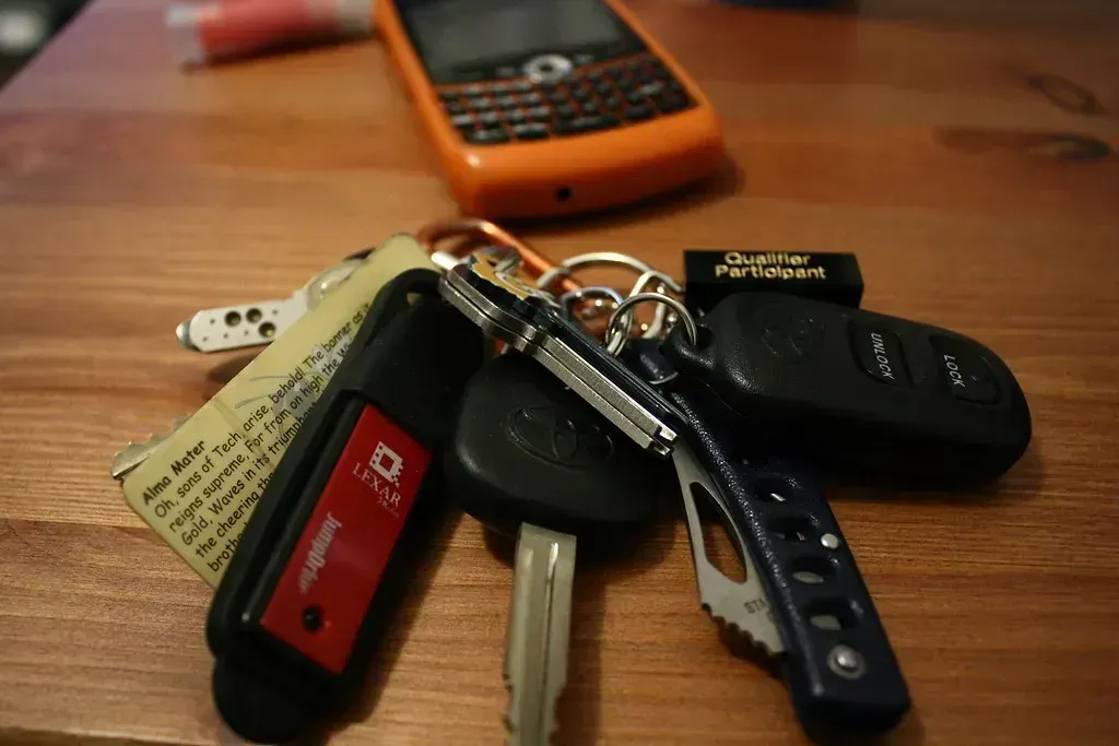 9. Spare House or Car Keys (LaMenta3, Flickr, CC BY-SA 2.0)