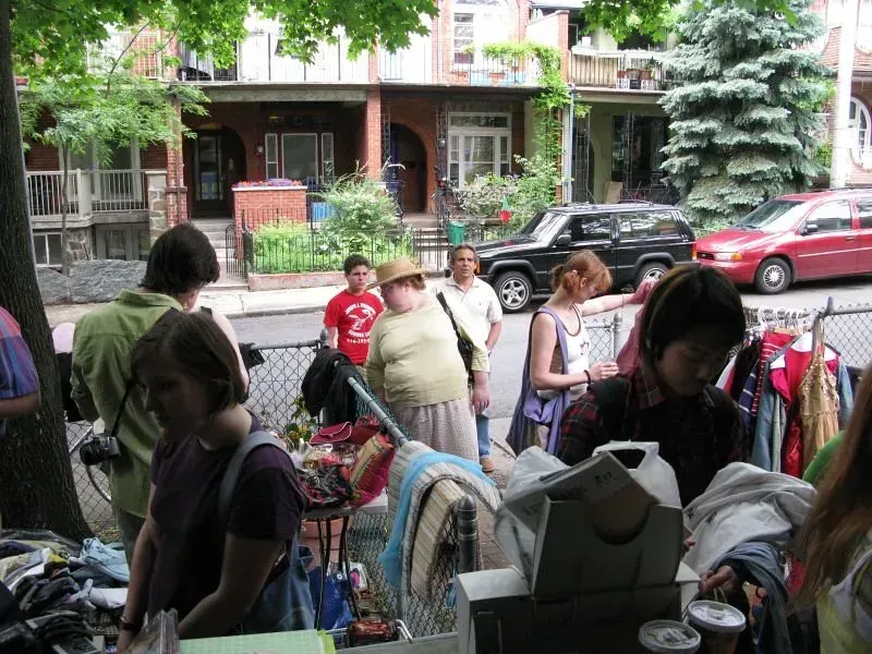 5. Hosting or attending a yard sale (moon angel, Flickr, CC BY-SA 2.0)