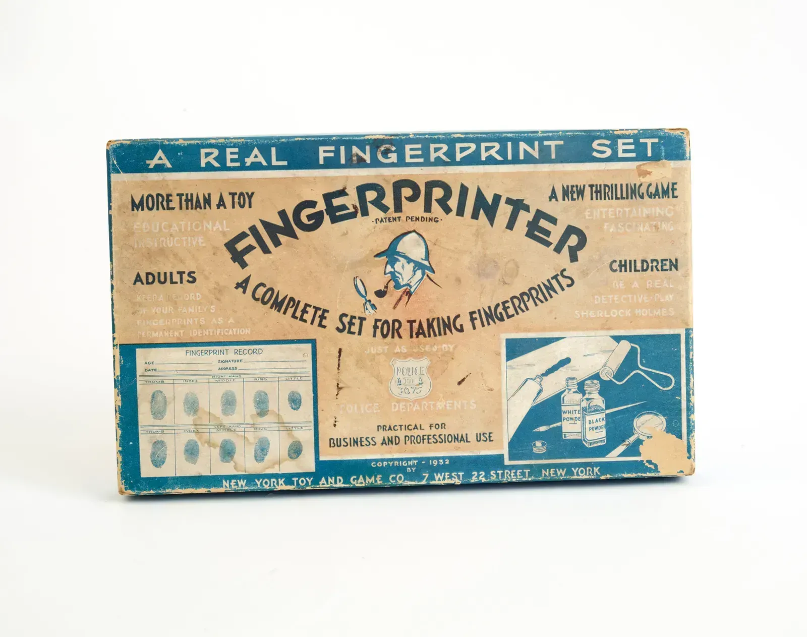 8. CSI: Crime Scene Investigation Fingerprint Kit (Image Credits: This file was contributed to Wikimedia Commons by Science History Institute as part of a cooperation project. The donation was facilitated by the Digital Public Library of America, via its partner PA Digital.
Record in source catalog
DPLA identifier: 874ba0364173daa5e793c35cd317036a
Science History Institute identifier: padig:SHI-uq6dtnd, CC BY 4.0)