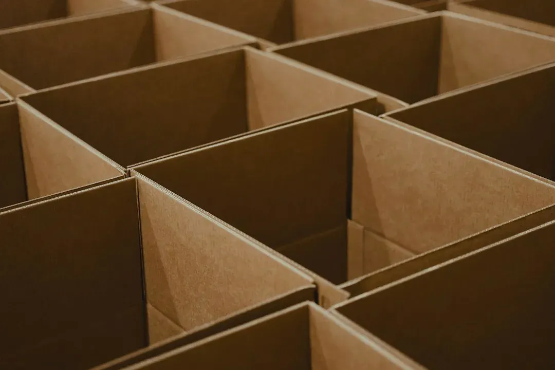 Empty Cardboard Boxes (Image Credits: Unsplash)